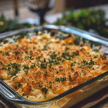 Cozy Creamy Vegetable Casserole Bake taken with iphone 15 pro max --iw 2 --ar 4:5 --v 6.0 --raw