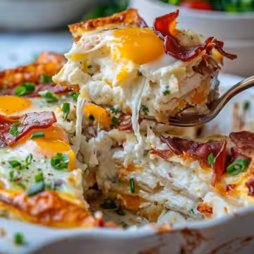 Crack Breakfast Casserole - Amazingly Delicious Recipe taken with iphone 15 pro max --iw 2 --ar 4:5 --v 6.0 --raw