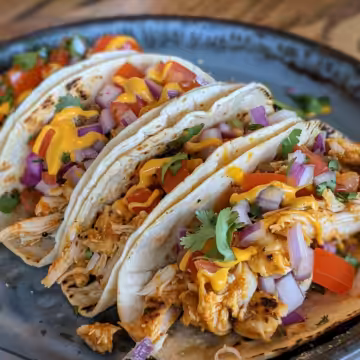 Crack Chicken Taco Recipes taken with iphone 15 pro max --iw 2 --ar 4:5 --v 6.0 --raw