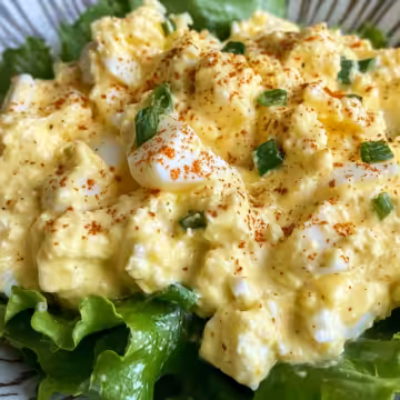 Creamy Cottage Cheese Egg Salad taken with iphone 15 pro max --iw 2 --ar 4:5 --v 6.1 --raw