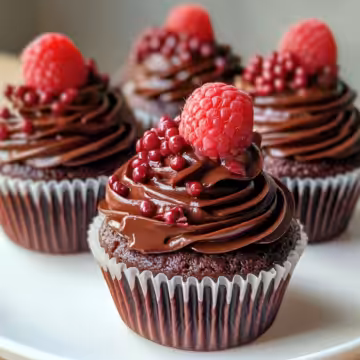 Decadent Raspberry Chocolate Lava Cupcakes You’ll Adore taken with iphone 15 pro max --iw 2 --ar 4:5 --v 6.1 --raw