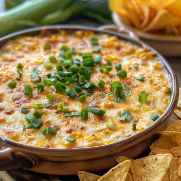 Easy Traditional Corn Dip taken with iphone 15 pro max --iw 2 --ar 4:5 --v 6.0 --raw