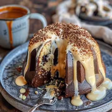 Guinness Chocolate Bundt Cake - Baker by Nature taken with iphone 15 pro max --iw 2 --ar 4:5 --v 6.0 --raw
