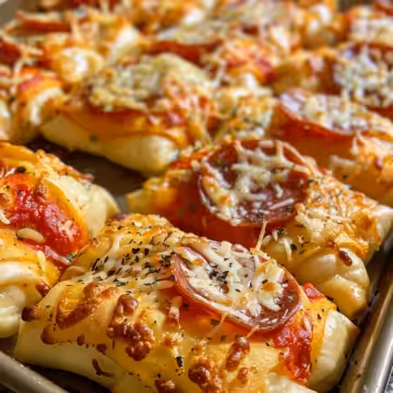 High Protein Pepperoni Pizza Rolls taken with iphone 15 pro max --iw 2 --ar 4:5 --v 6.0 --raw