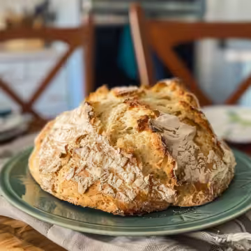 Irish Soda Bread taken with iphone 15 pro max --iw 2 --ar 4:5 --v 6.0 --raw