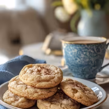 Irresistible Gilmore Girls Coffee Cake Cookies taken with iphone 15 pro max --iw 2 --ar 4:5 --v 6.1 --raw