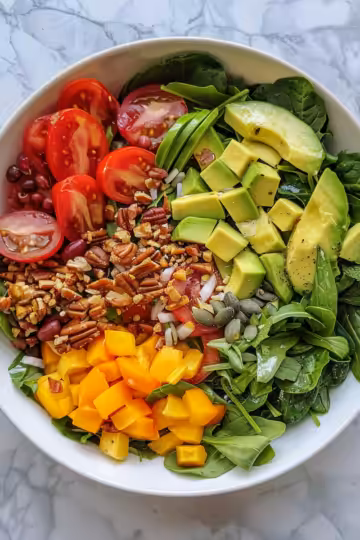 My Favorite Detox Salad taken with iphone 15 pro max --iw 2 --ar 4:5 --v 6.0 --raw