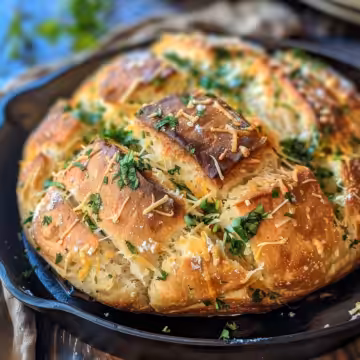 Rustic Cheddar & Herb Soda Bread taken with iphone 15 pro max --iw 2 --ar 4:5 --v 6.0 --raw