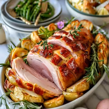 Side Dishes for Easter Ham: 20 Easy, Family-Friendly Recipes taken with iphone 15 pro max --iw 2 --ar 4:5 --v 6.0 --raw