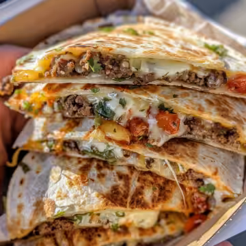 Smashburger Quesadillas - Mini kitchen magic taken with iphone 15 pro max --iw 2 --ar 4:5 --v 6.0 --raw