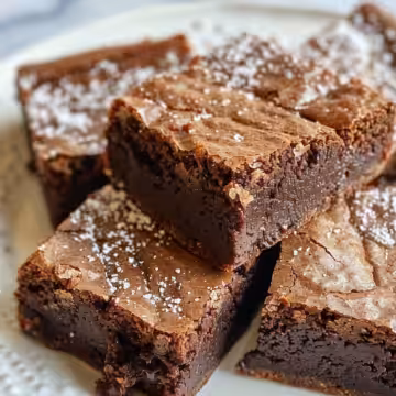 St. Patrick's Day Baileys Irish Cream Brownies taken with iphone 15 pro max --iw 2 --ar 4:5 --v 6.0 --raw