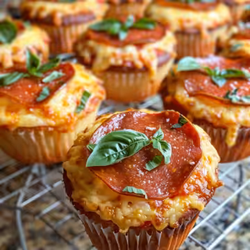 Surprising Pizza Cupcakes taken with iphone 15 pro max --iw 2 --ar 4:5 --v 6.0 --raw