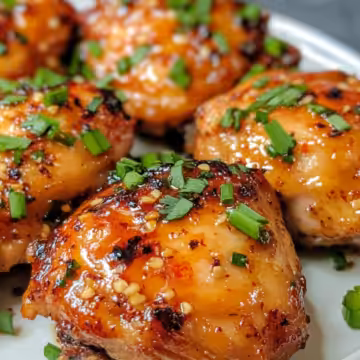 Sweet Chili Glazed Thai Boneless Chicken Thighs taken with iphone 15 pro max --iw 2 --ar 4:5 --v 6.1 --raw