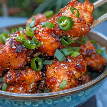 Sweet & Spicy Jalapeño Raspberry Chicken Recipe taken with iphone 15 pro max --iw 2 --ar 4:5 --v 6.0 --raw