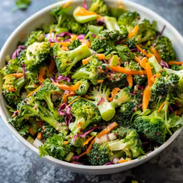 The Best Broccoli Salad - Recipes by Lina taken with iphone 15 pro max --iw 2 --ar 4:5 --v 6.0 --raw