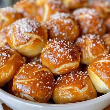 The Best Buttery Soft Pretzel Bites taken with iphone 15 pro max --iw 2 --ar 4:5 --v 6.0 --raw