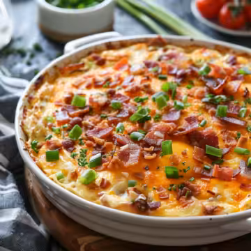 The Best Easy Crack Breakfast Casserole taken with iphone 15 pro max --iw 2 --ar 4:5 --v 6.0 --raw