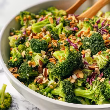 The Easy Broccoli Salad Everyone Loves taken with iphone 15 pro max --iw 2 --ar 4:5 --v 6.0 --raw
